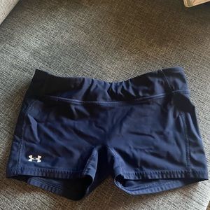 Under armor spandex shorts